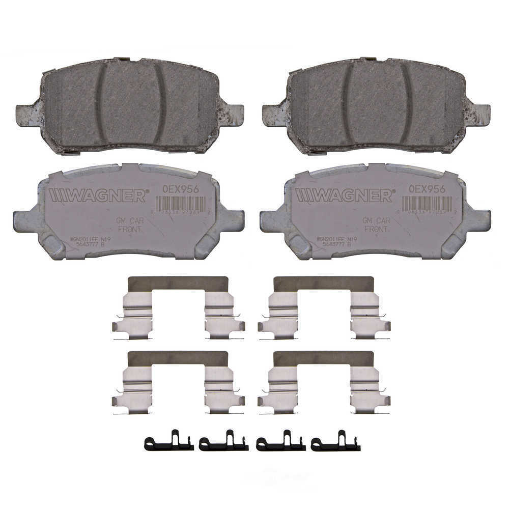 Frt Premium Ceramic Brake Pads  Wagner  OEX956