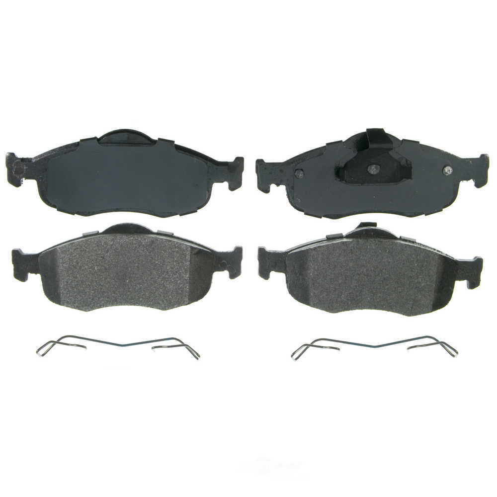 Frt Semi-Met Brake Pads  Wagner  ZX648