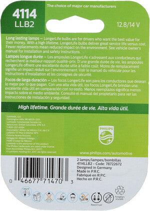 Daytime Running Light  Philips  4114LLB2