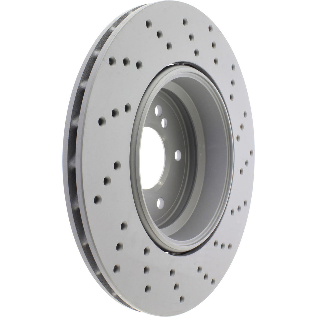 Rr Drilled Brake Rotor  Centric Parts  128.34110