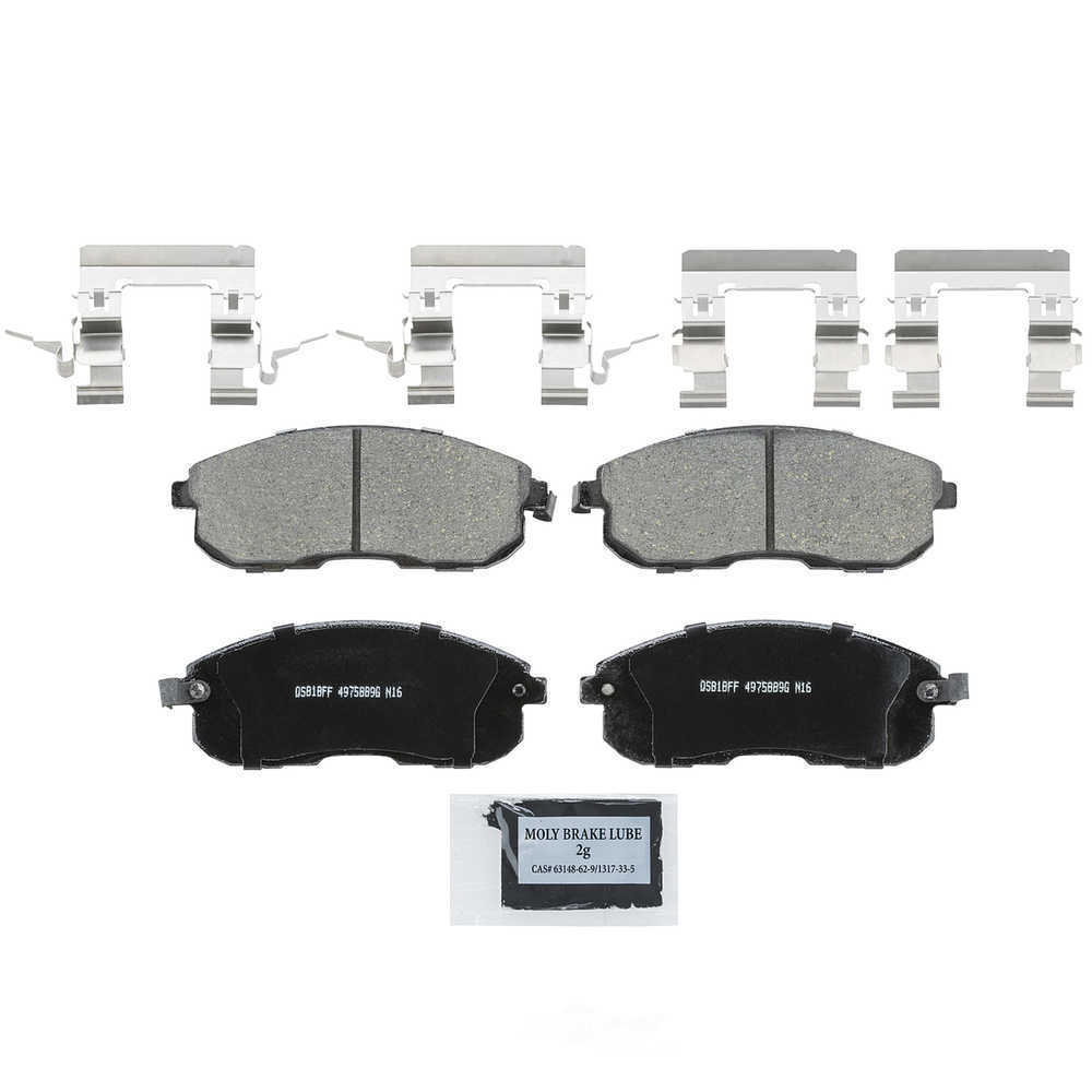 Wagner New Quickstop Ceramic Brake Pad ZD815D