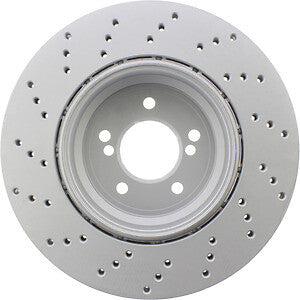 Rr Drilled Brake Rotor  Centric Parts  128.34111