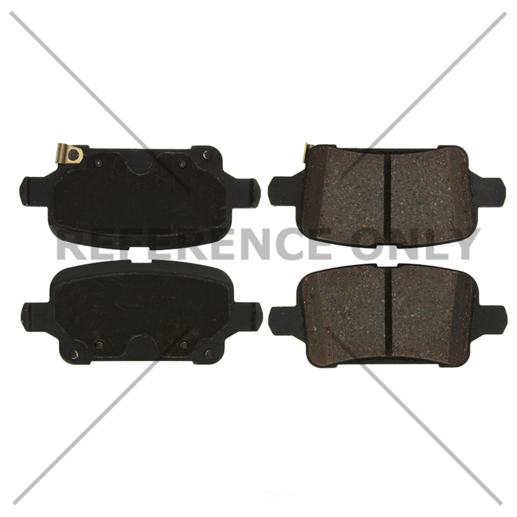 Rr Super Prem Ceramic Brake Pads  Centric Parts  105.18570