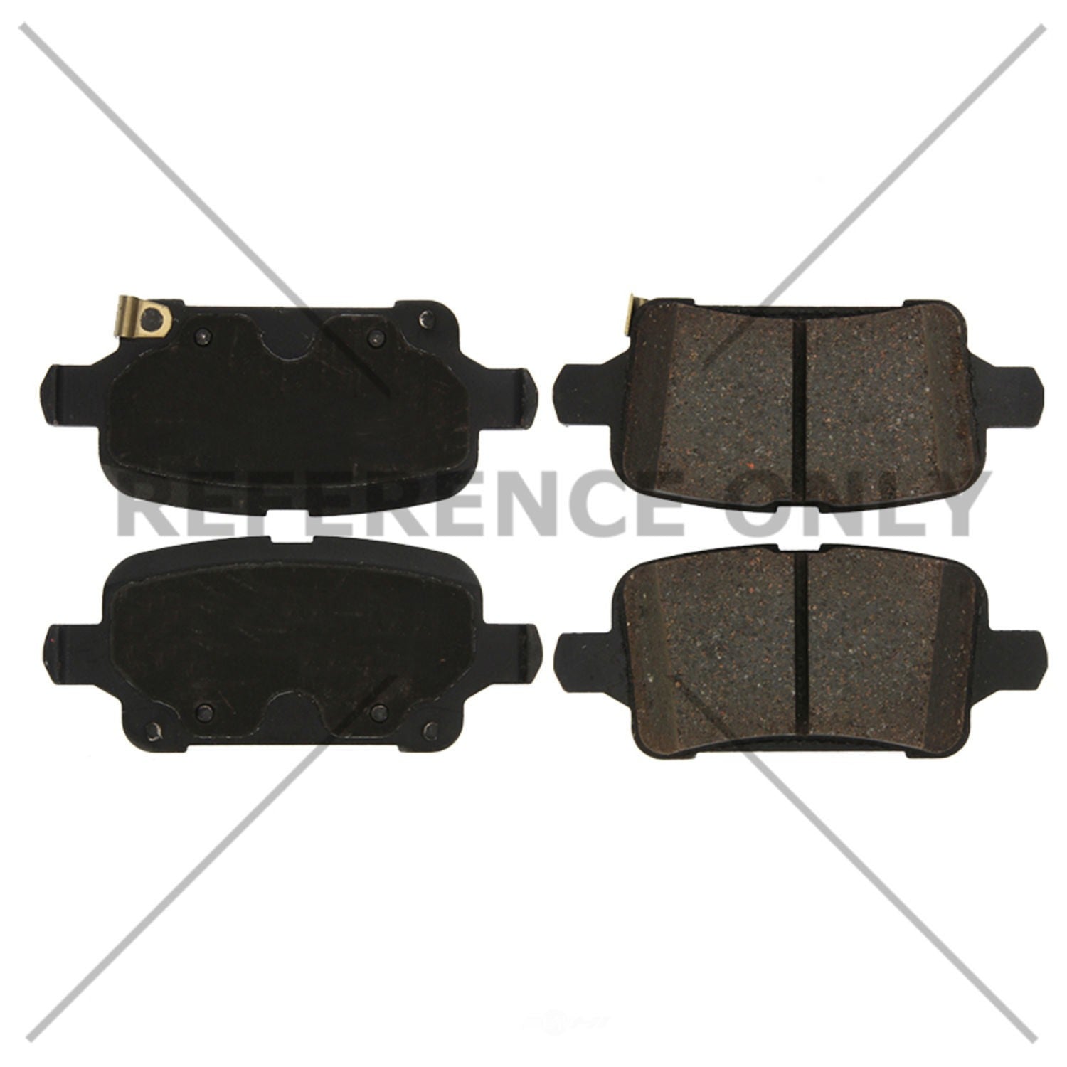 Rr Super Prem Ceramic Brake Pads  Centric Parts  105.18570