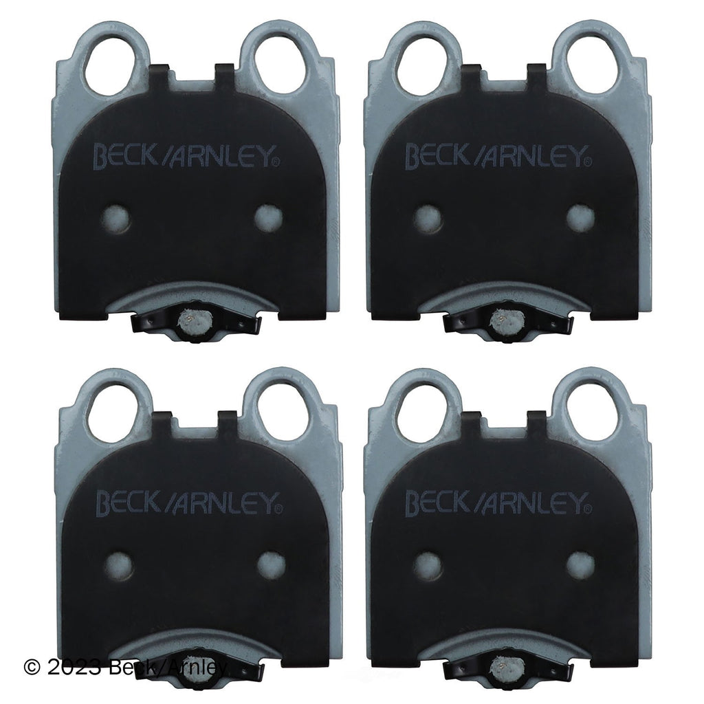 Rr Prem Brake Pads  Beck/Arnley  085-1611