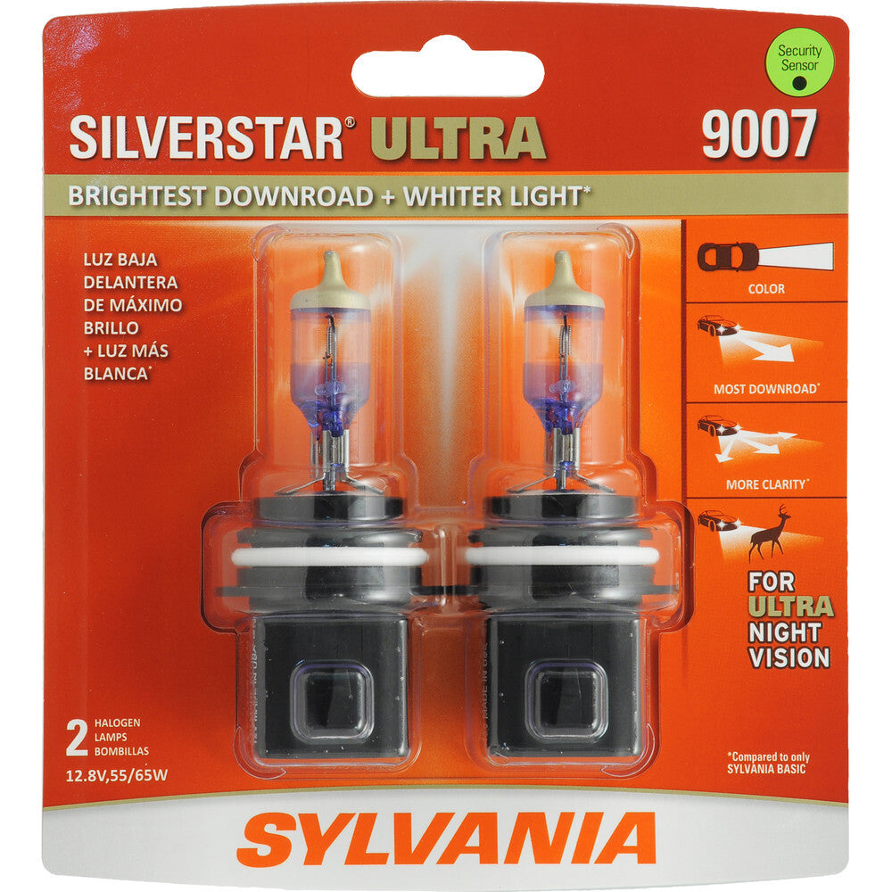Dual Beam Headlight  Sylvania  9007SU.BP2 , Brightest Whiter Light , Free Shipping