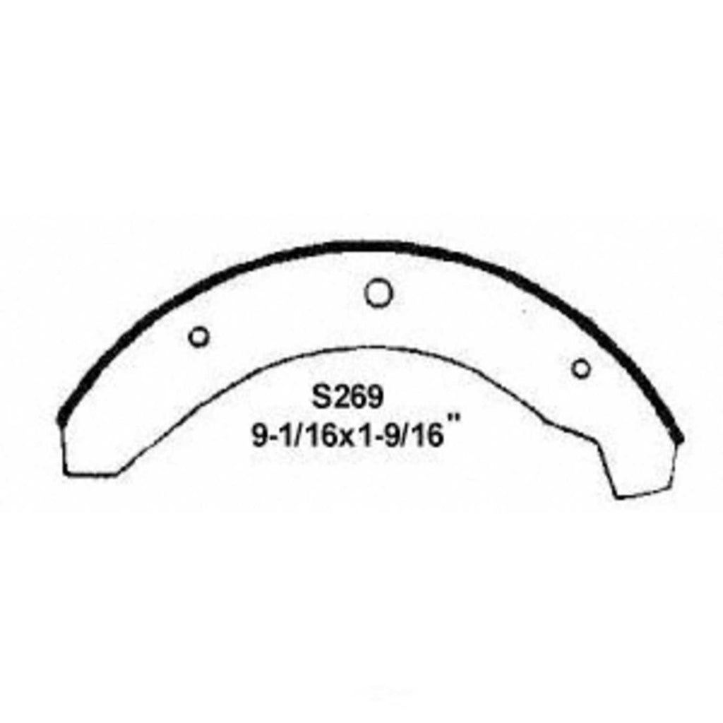 Brake Shoe Set  Wagner  Z269