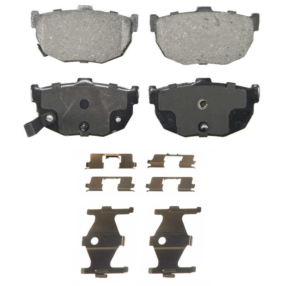 Rr Ceramic Brake Pads  Wagner  ZD429