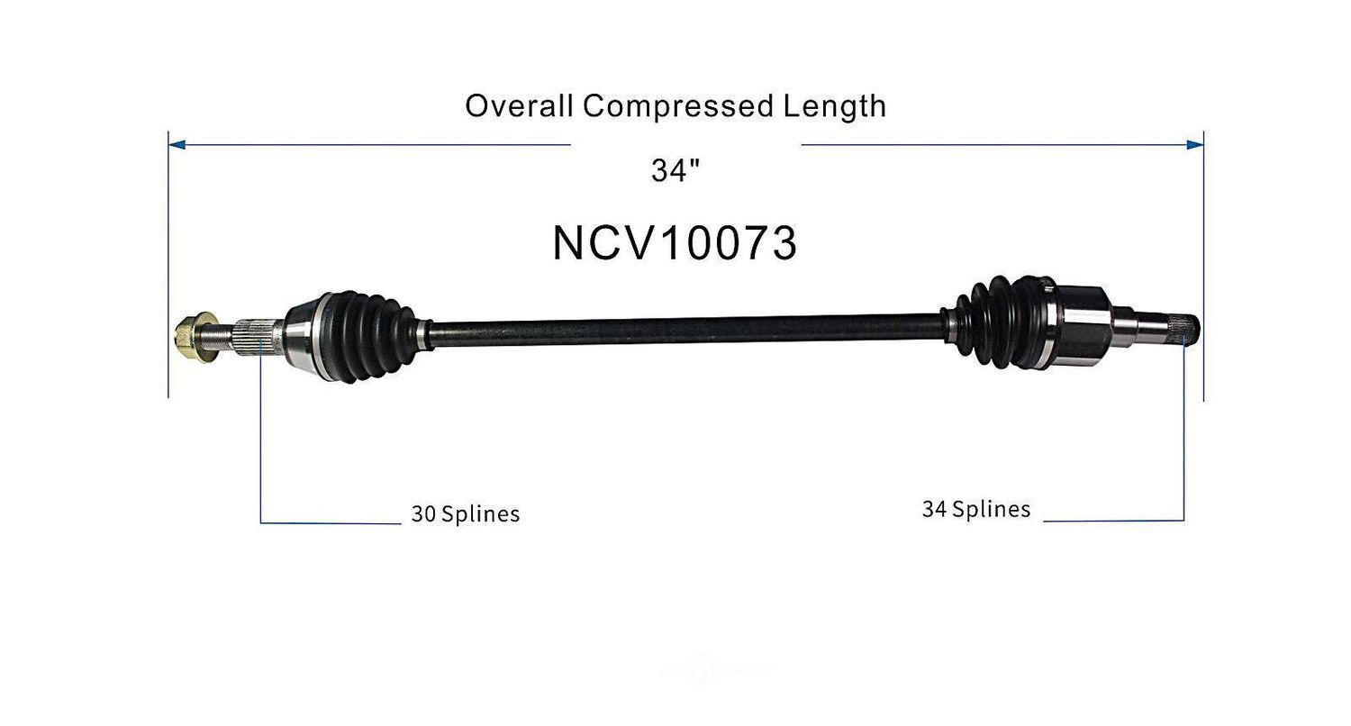 Right New CV Complete Assy   GSP North America   NCV10073