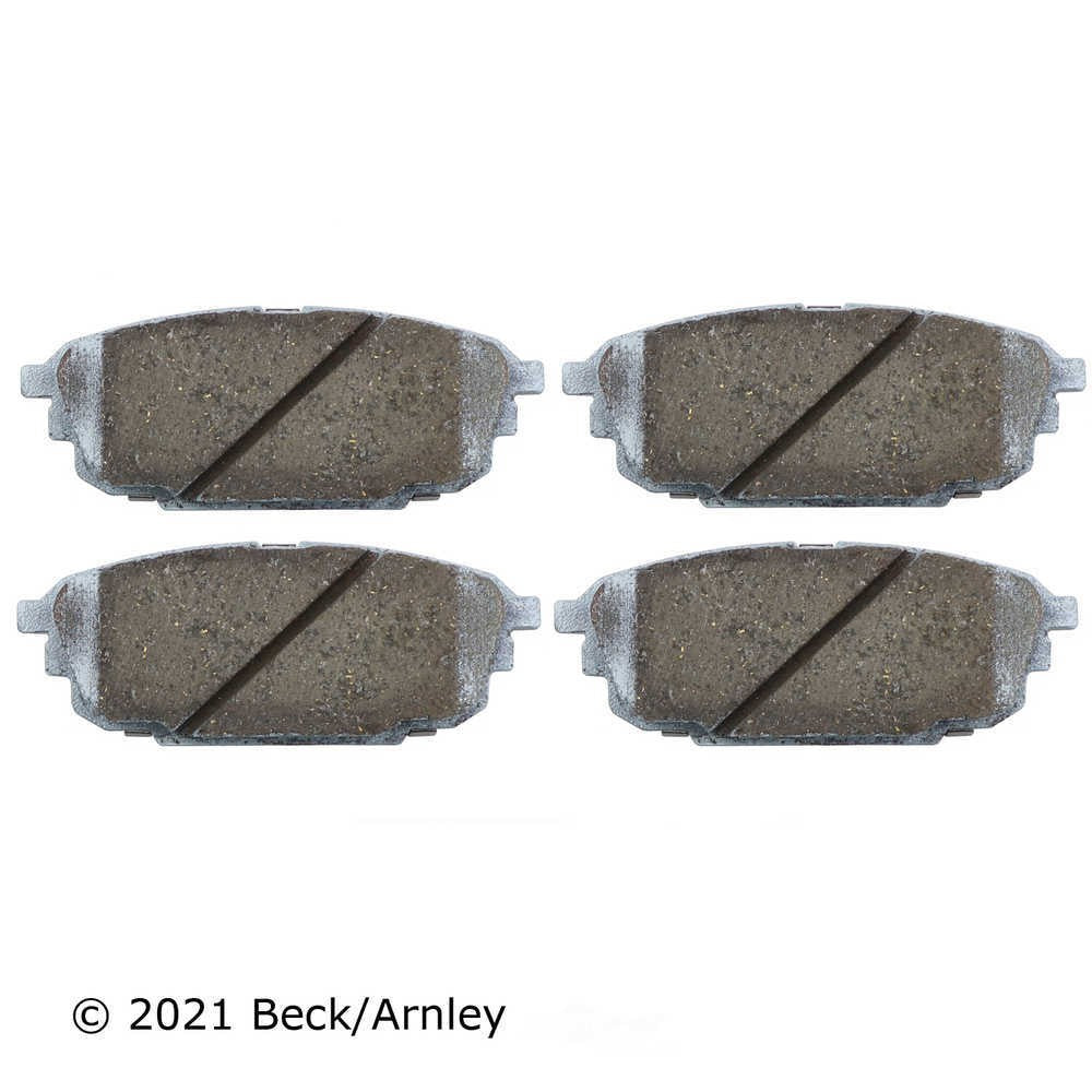 Rr Prem Brake Pads  Beck/Arnley  085-1782