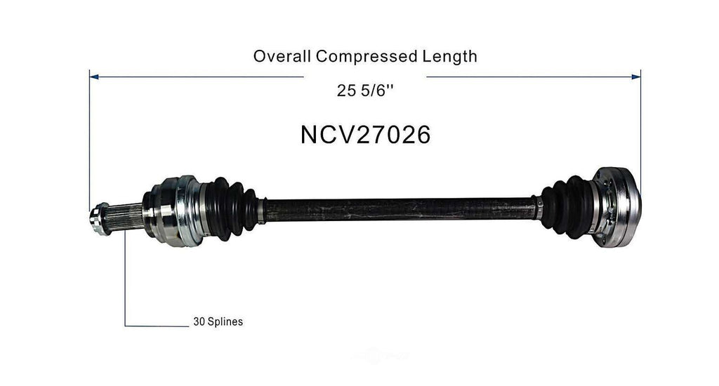 Axle Shaft Assy- CV Shaft   GSP North America   NCV27026