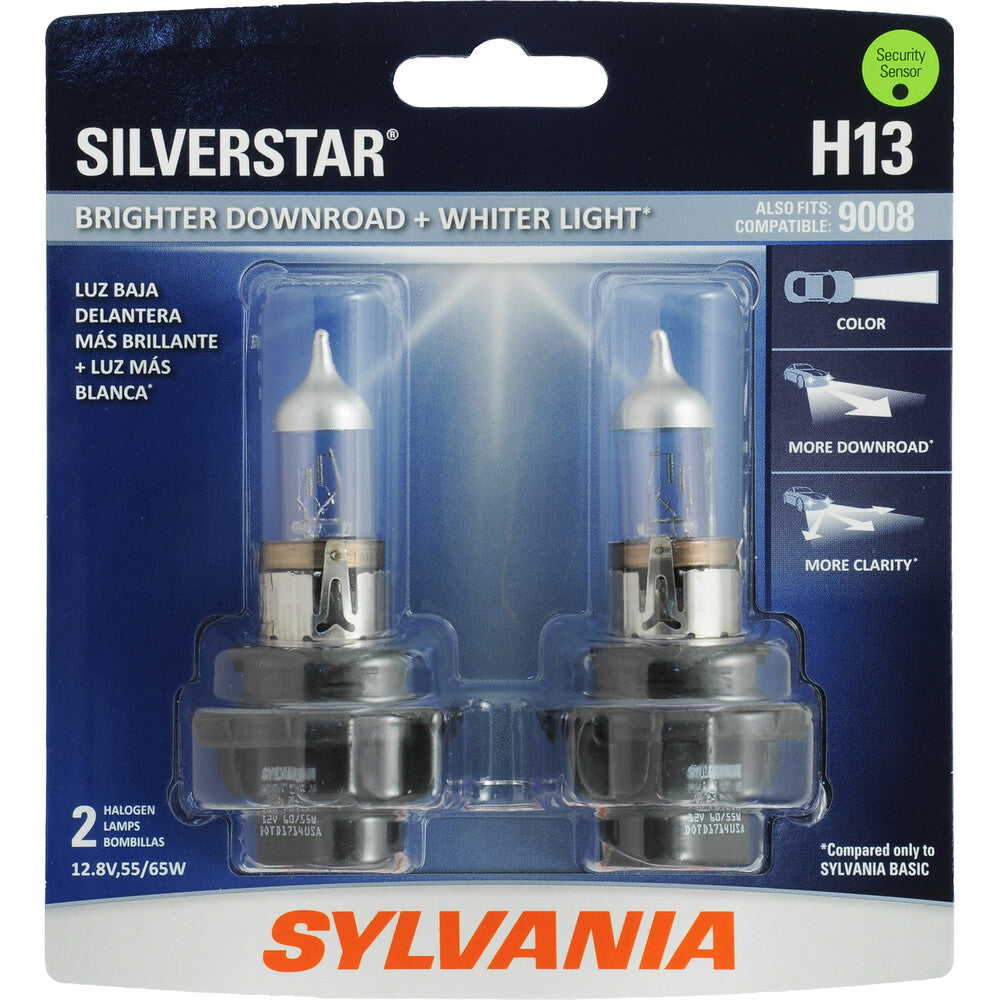 Dual Beam Headlight  Sylvania  H13ST.BP2