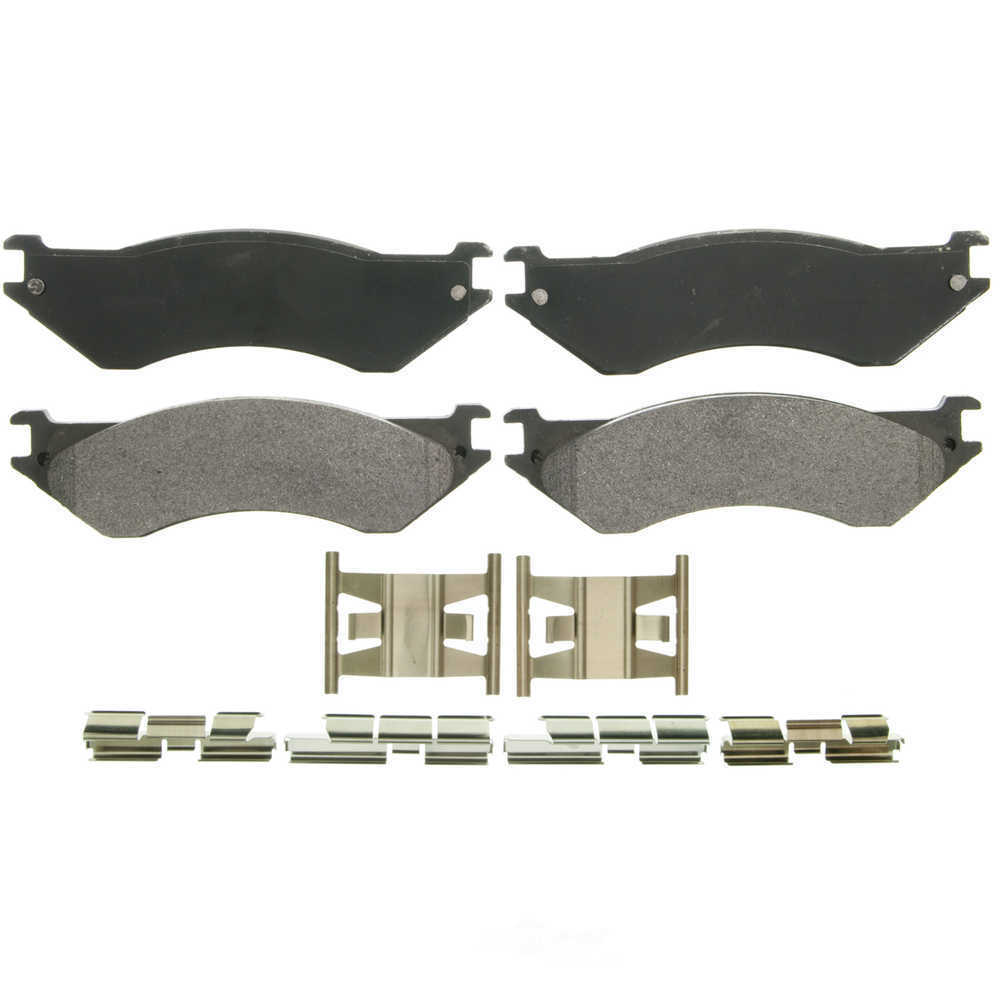 Frt Semi-Met Brake Pads  Wagner  ZX758