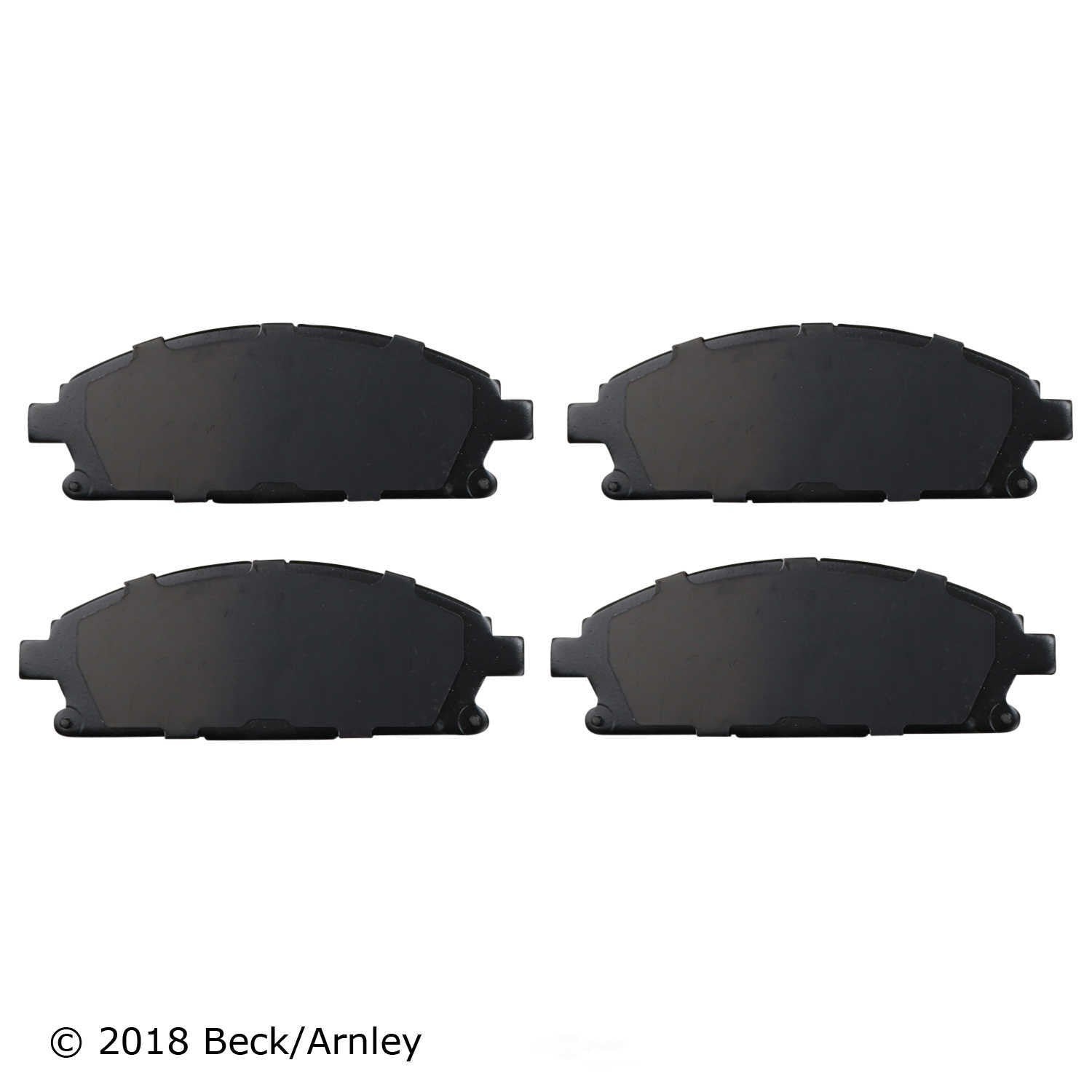 Frt OE Brake Pads  Beck/Arnley  089-1691