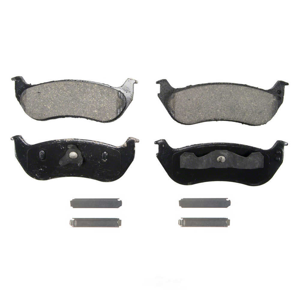 Rr Ceramic Brake Pads  Wagner  ZD981A