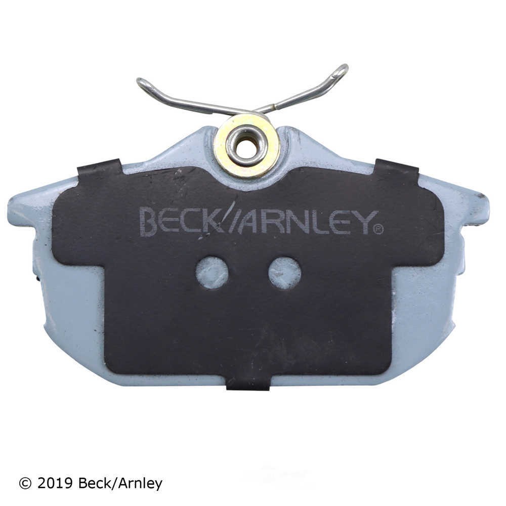 Rr Prem Brake Pads  Beck/Arnley  085-1665