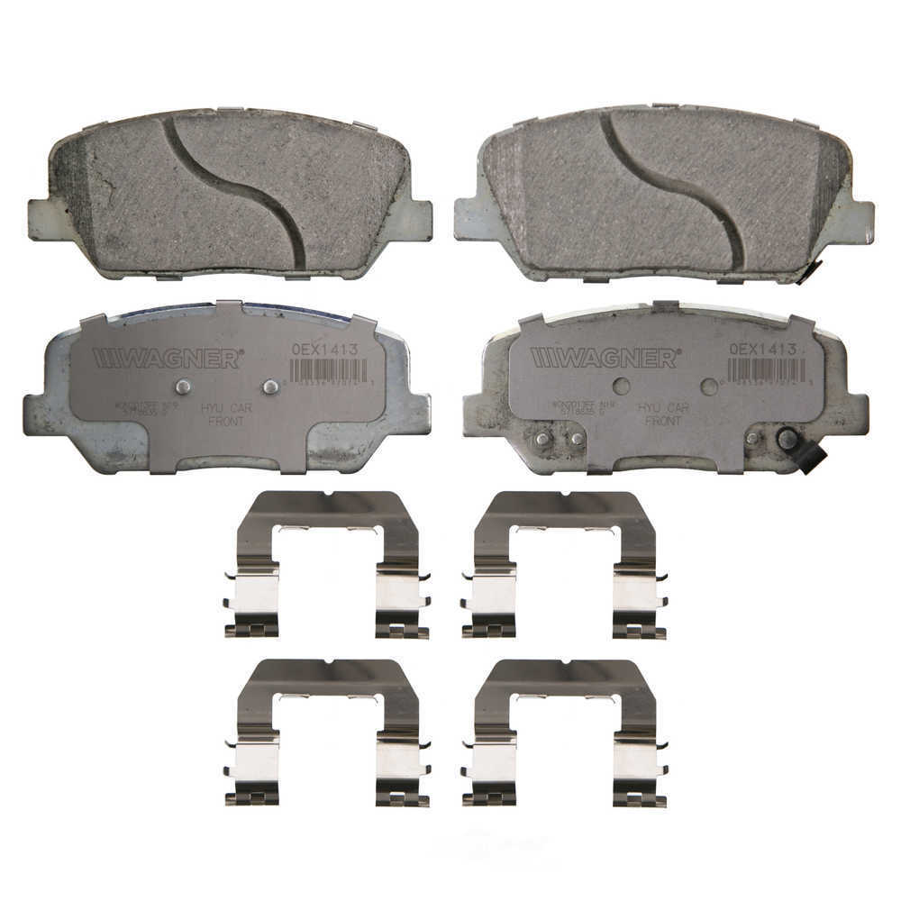 Frt Premium Ceramic Brake Pads  Wagner  OEX1413
