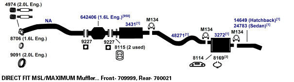 Bracket  AP Exhaust  8115