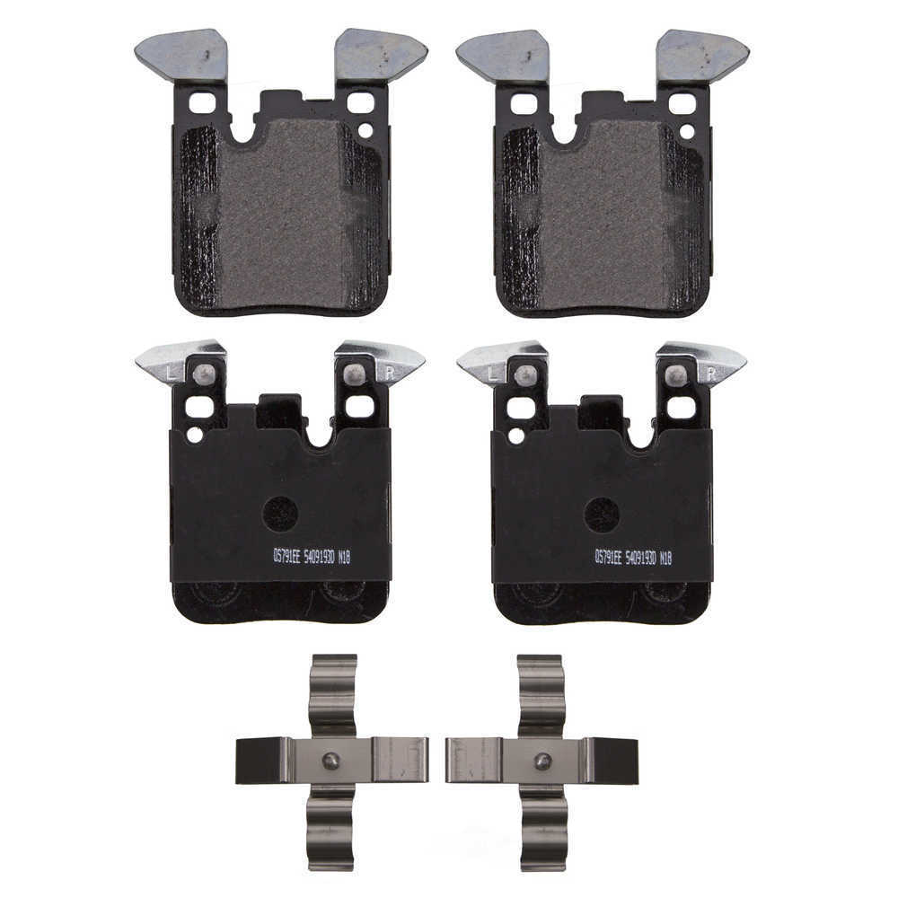 Rr Semi-Met Brake Pads  Wagner  ZX1656