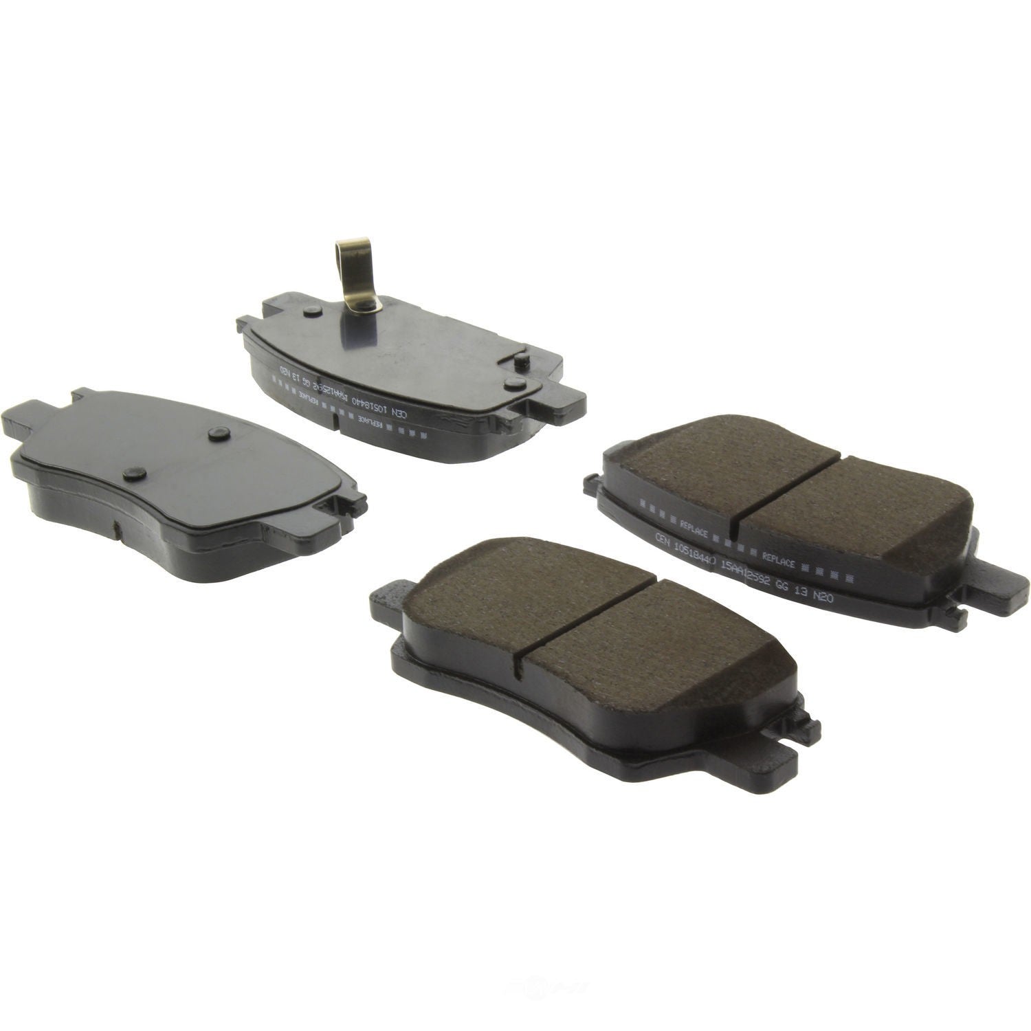 Frt Super Prem Ceramic Brake Pads  Centric Parts  105.18440