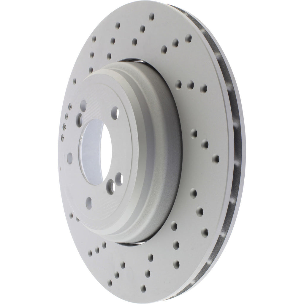 Rr Drilled Brake Rotor  Centric Parts  128.34110