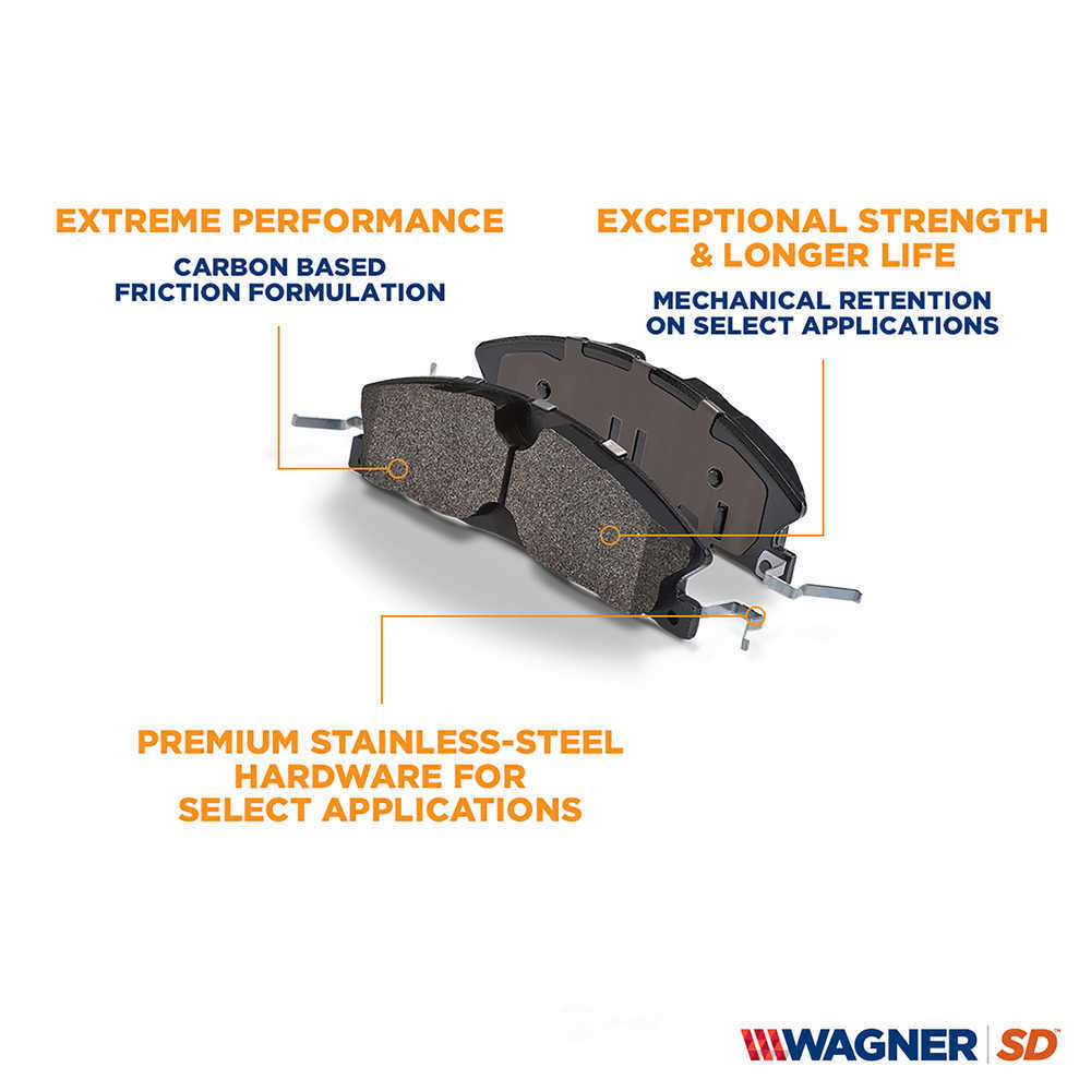 WAGNER Severe Duty Brake Pad SX989