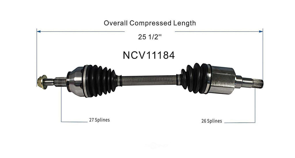 Left New CV Complete Assy   GSP North America   NCV11184
