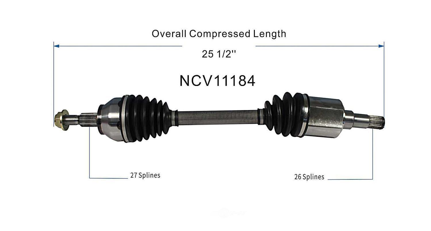 Left New CV Complete Assy   GSP North America   NCV11184
