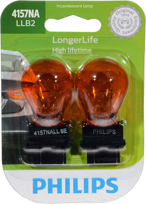 Turn Signal Light  Philips  4157NALLB2