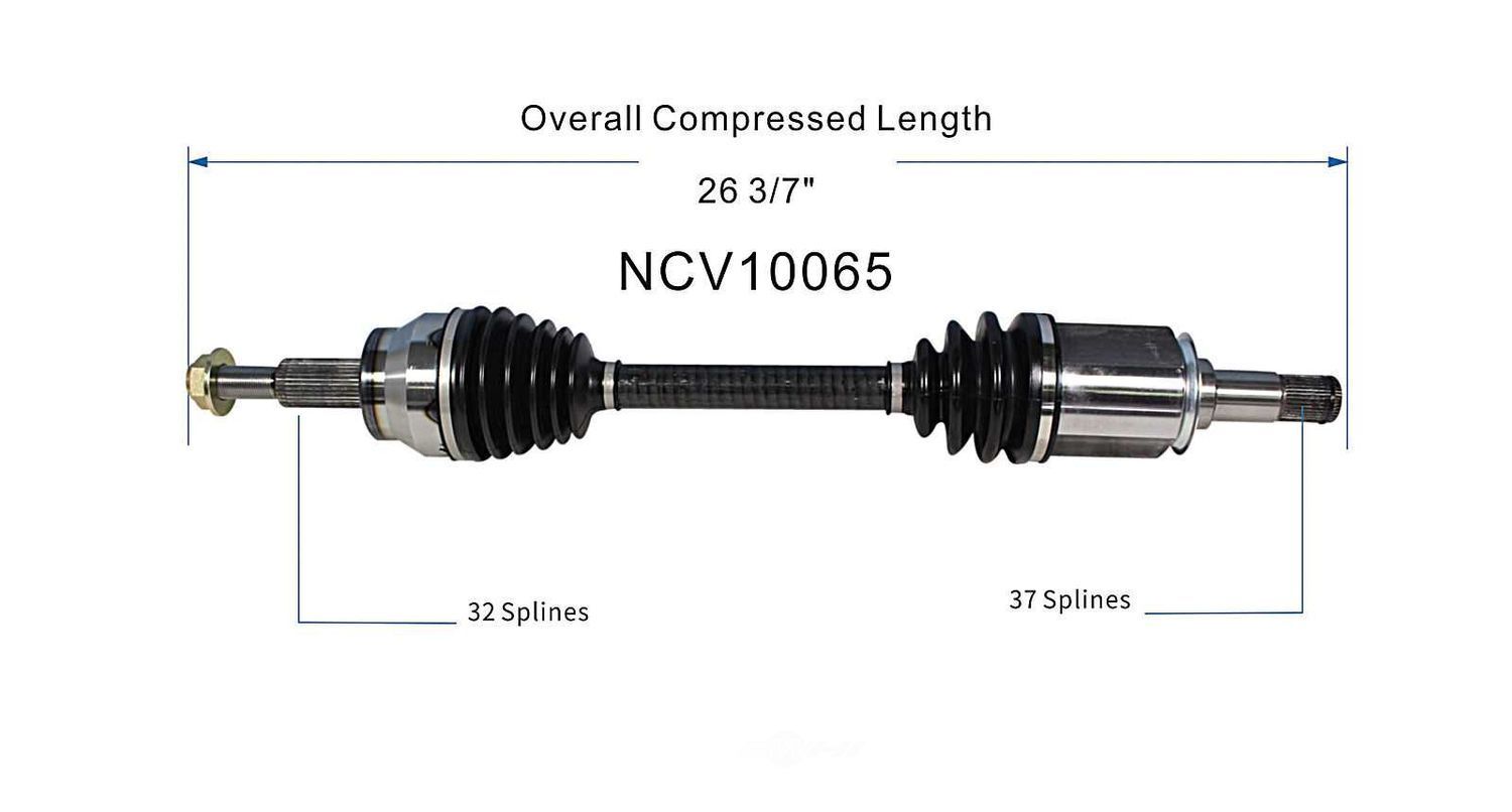Left New CV Complete Assy   GSP North America   NCV10065