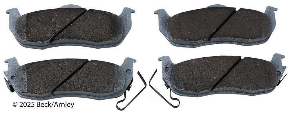 Rr Prem Brake Pads  Beck/Arnley  085-1731