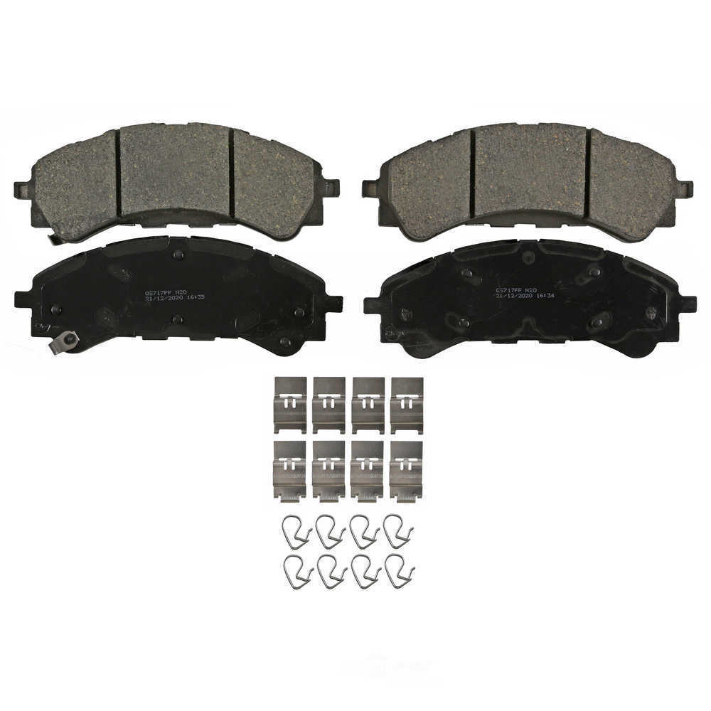 Frt Ceramic Brake Pads  Wagner  ZD2216