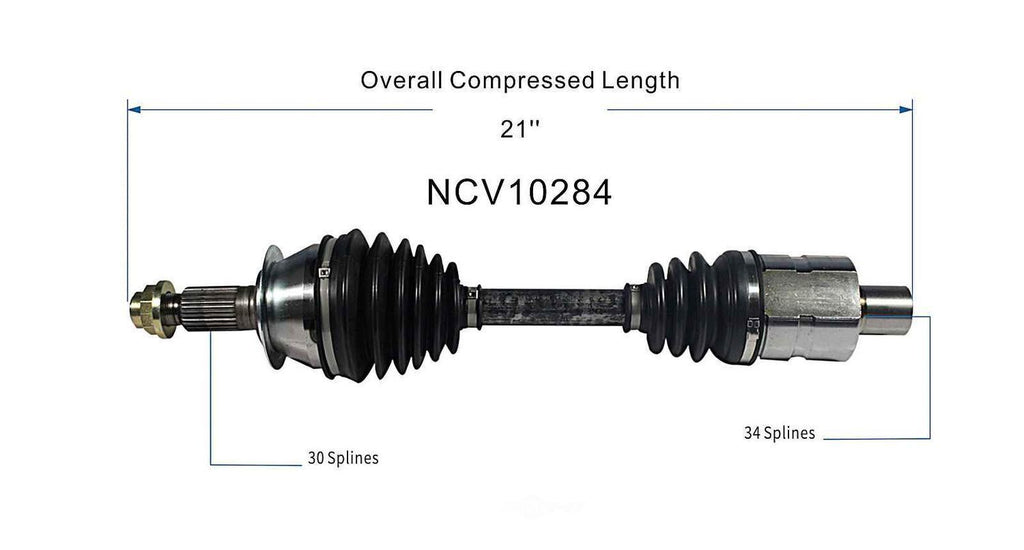 Left New CV Complete Assy   GSP North America   NCV10284
