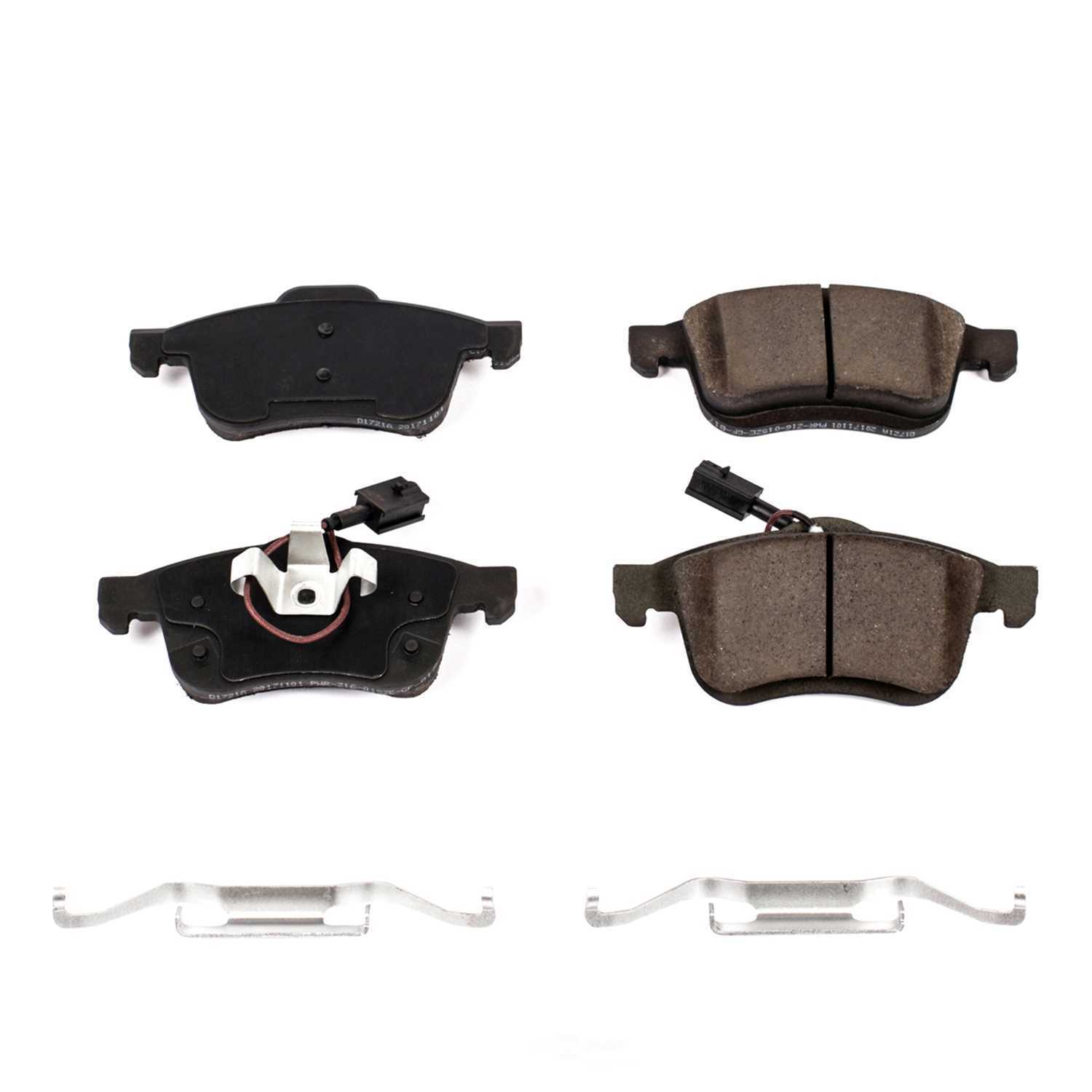 Frt Ceramic Brake Pads  Power Stop  17-1721A