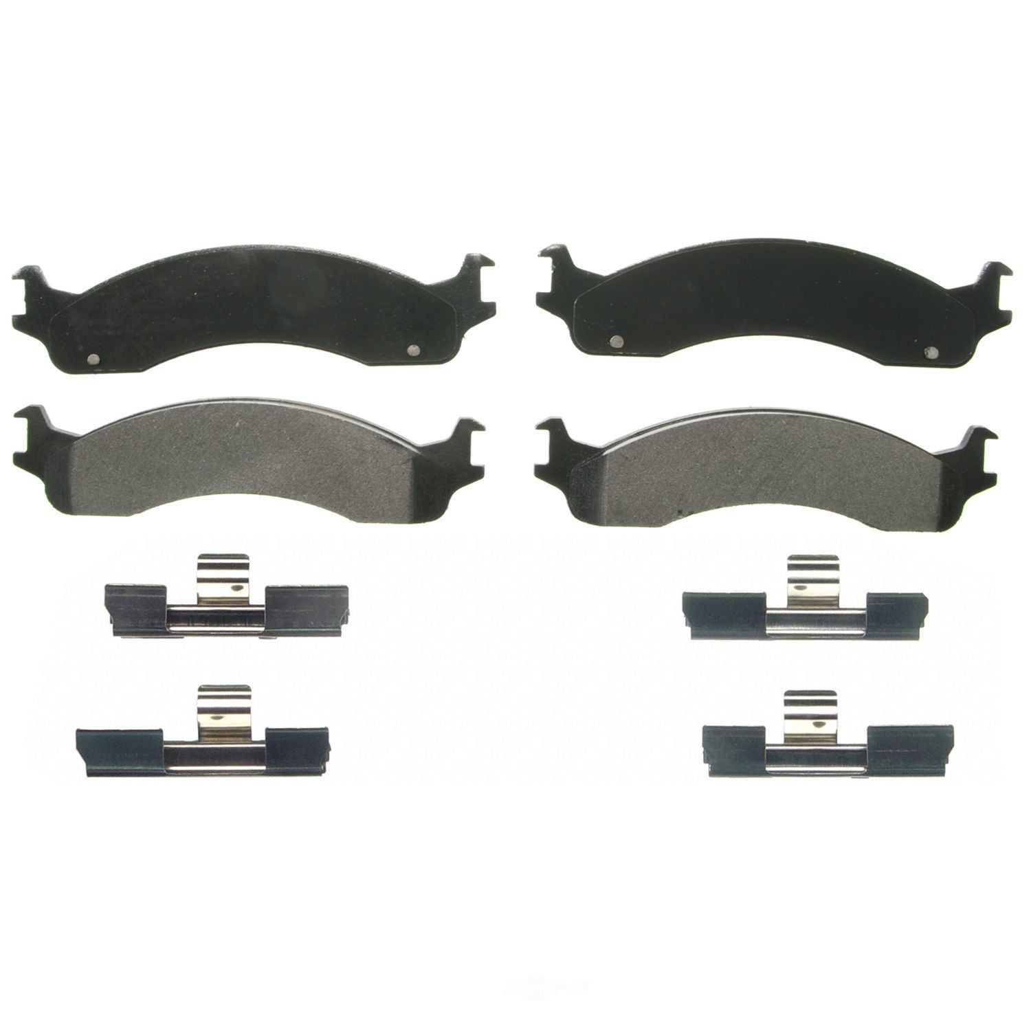 Frt Semi-Met Brake Pads  Wagner  ZX655A