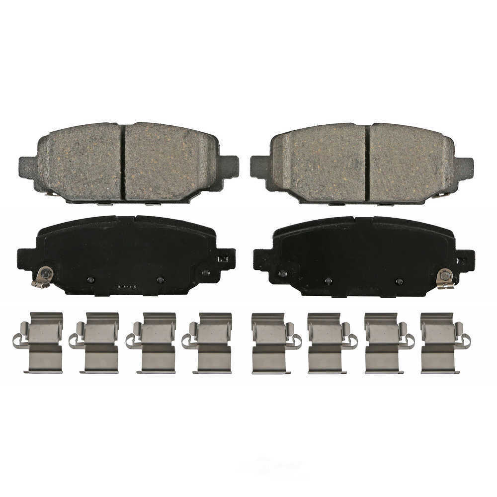 Rr Ceramic Brake Pads  Wagner  ZD2172