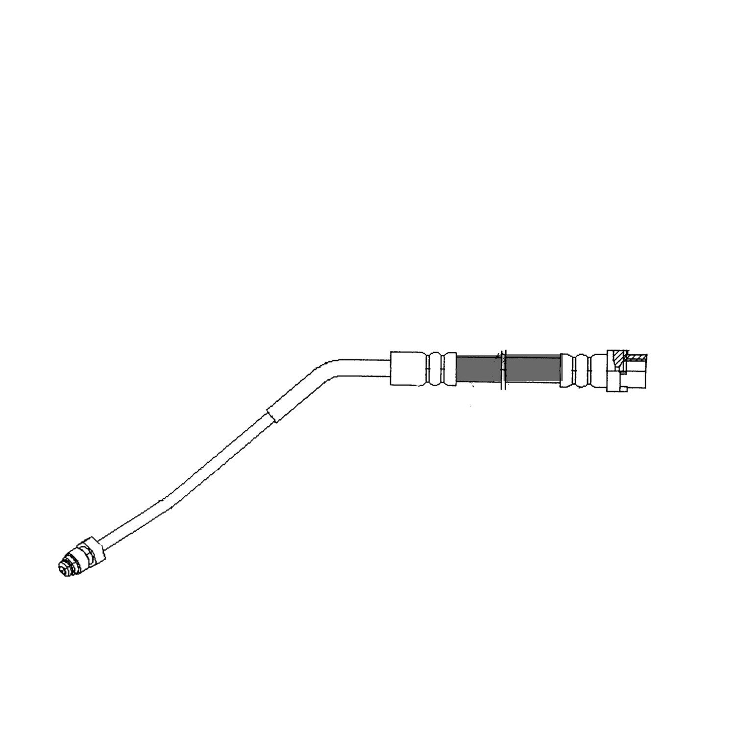 Rr Brake Hose  Centric Parts  150.34319