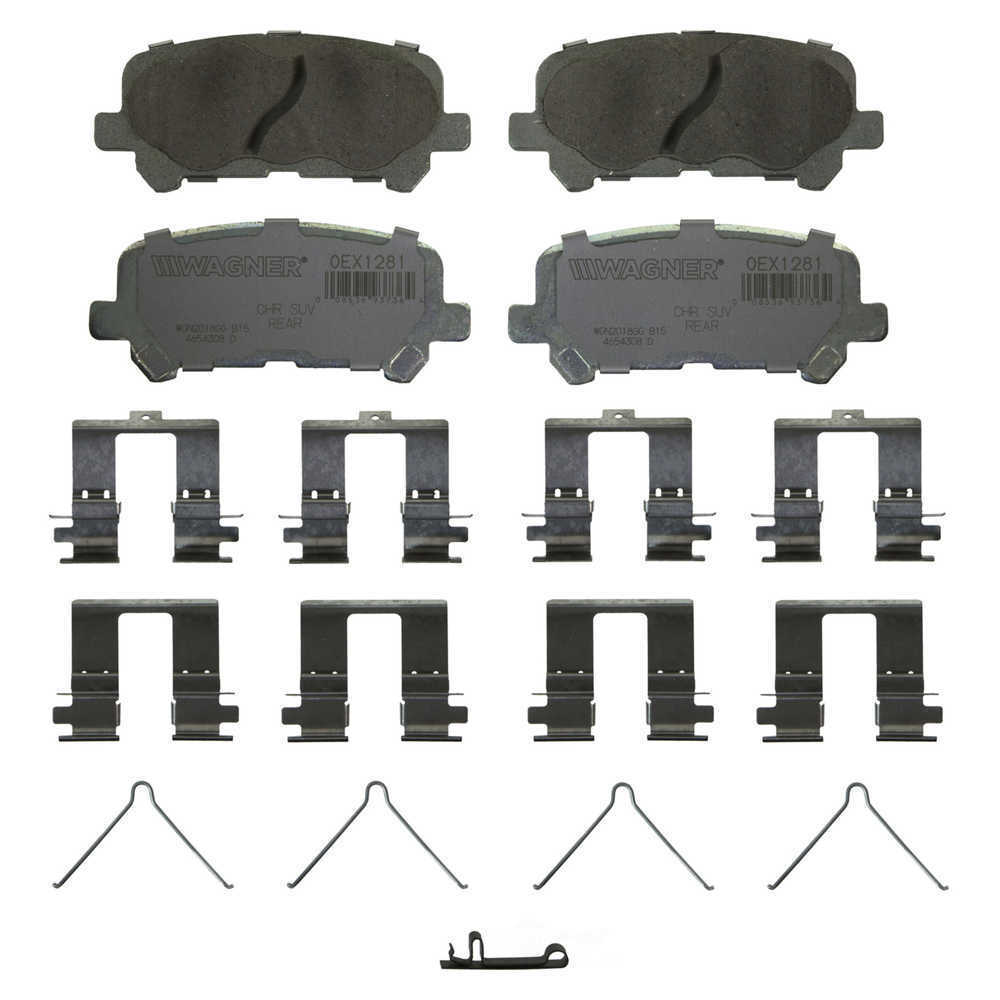Wagner Premium OEX Ceramic Brake Pad OEX1281