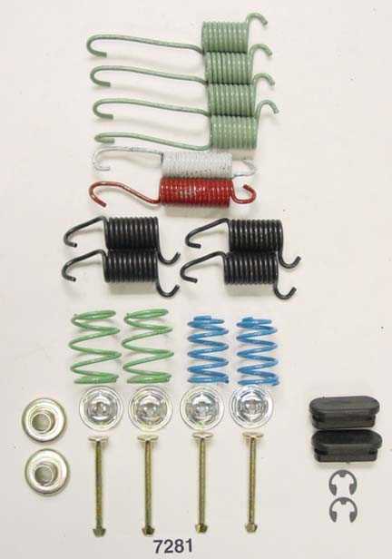 Rr Drum Hwd Kit  Better Brake Parts  7281K