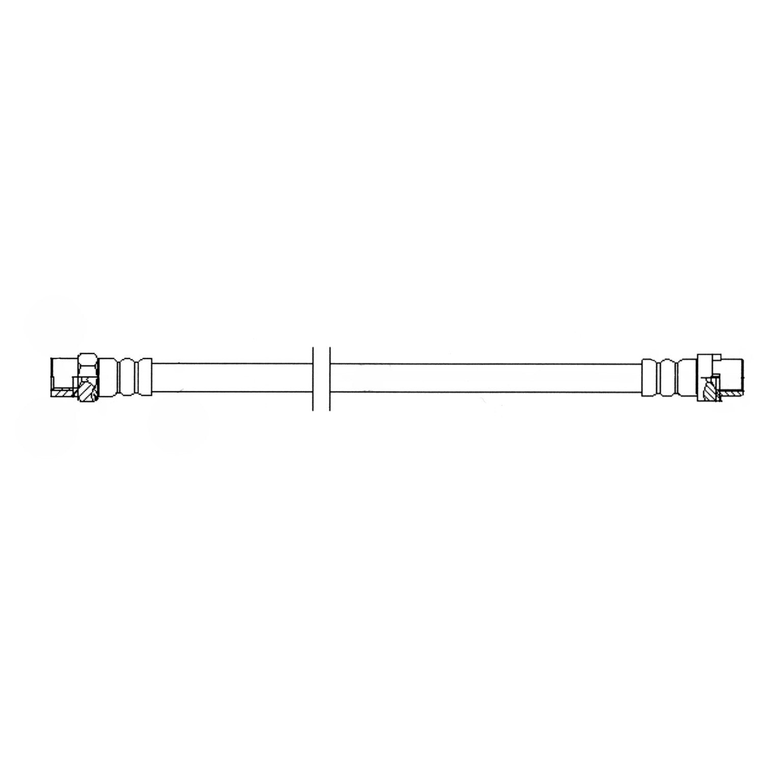 Rr Brake Hose  Centric Parts  150.34307