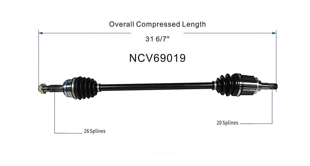 New CV Complete Assy   GSP North America   NCV69019