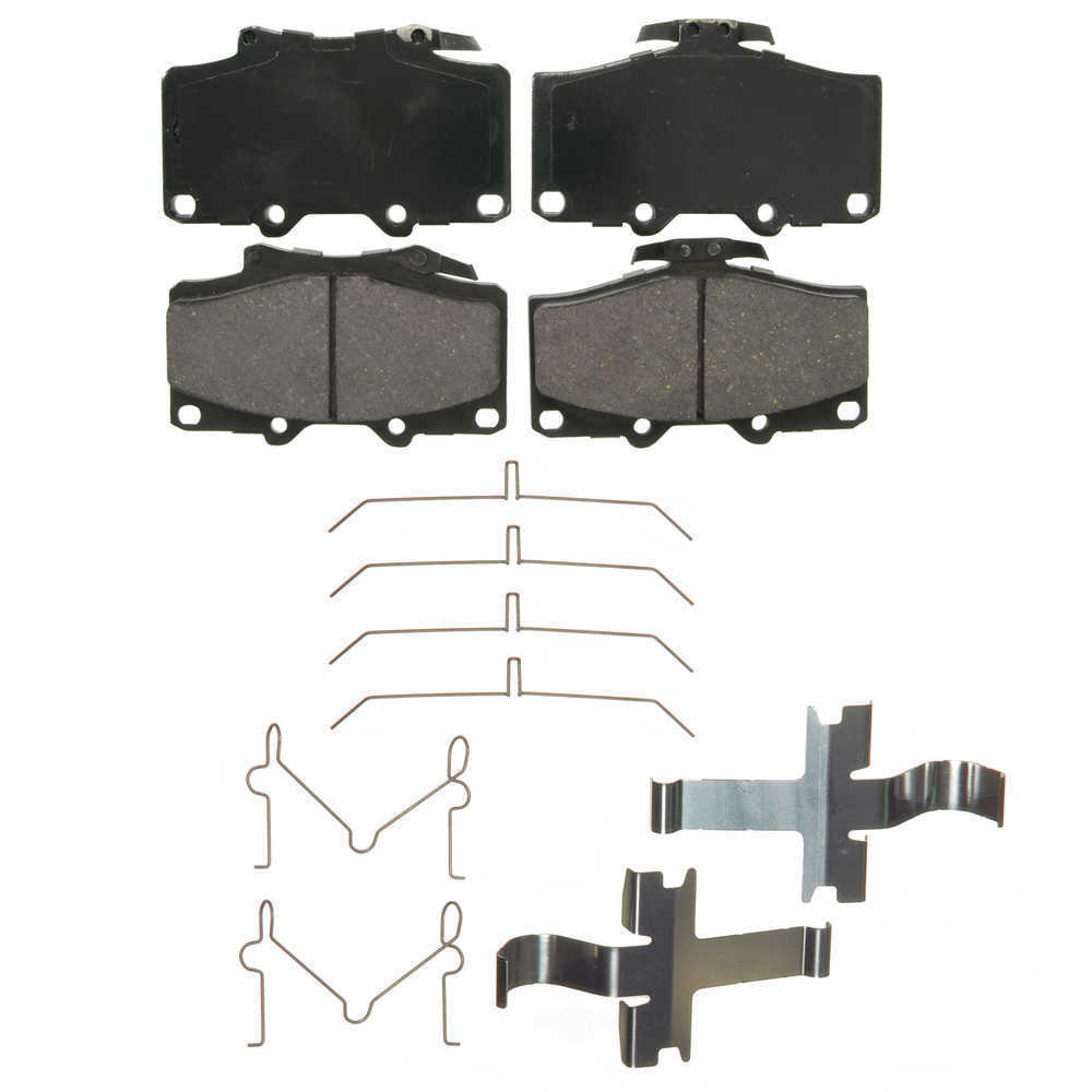 Frt Ceramic Brake Pads  Wagner  ZD611
