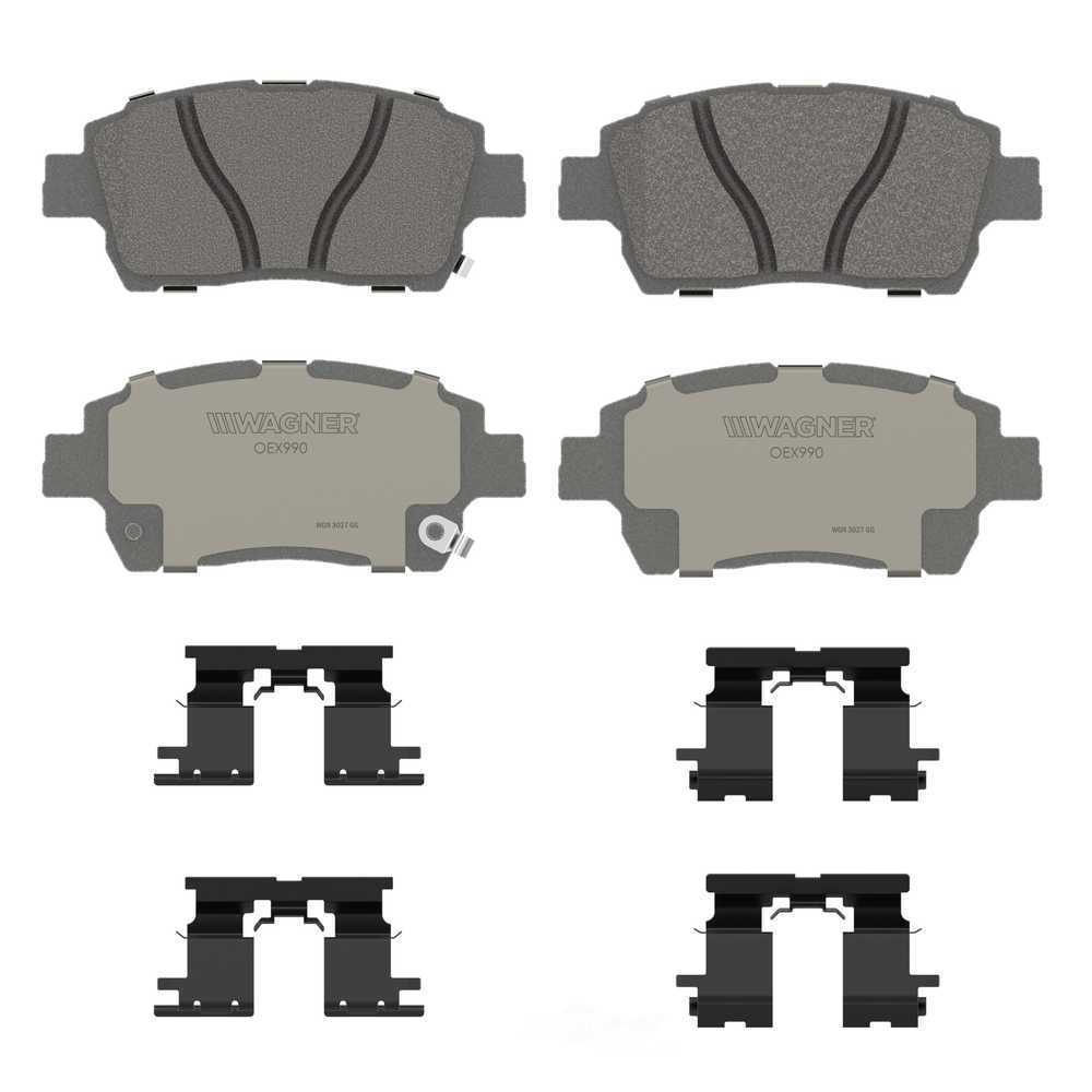 Frt Premium Ceramic Brake Pads  Wagner  OEX990