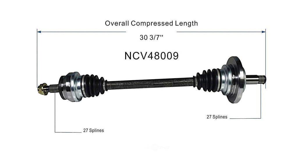 Axle Shaft Assy- CV Shaft   GSP North America   NCV48009