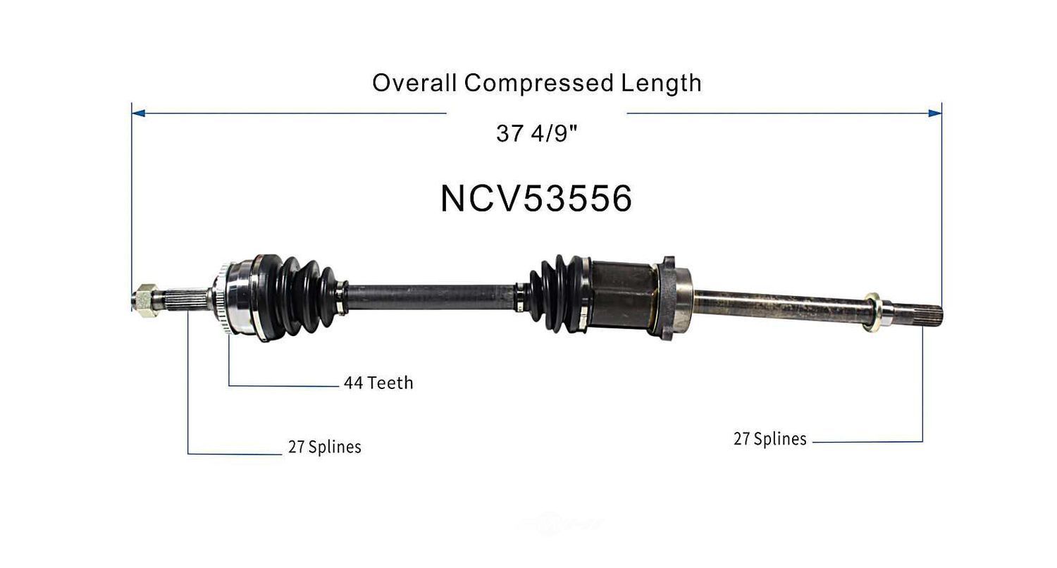 Right New CV Complete Assy   GSP North America   NCV53556