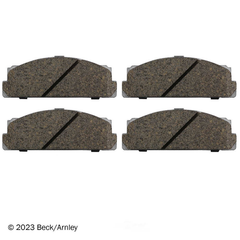Frt Prem Brake Pads  Beck/Arnley  085-0167