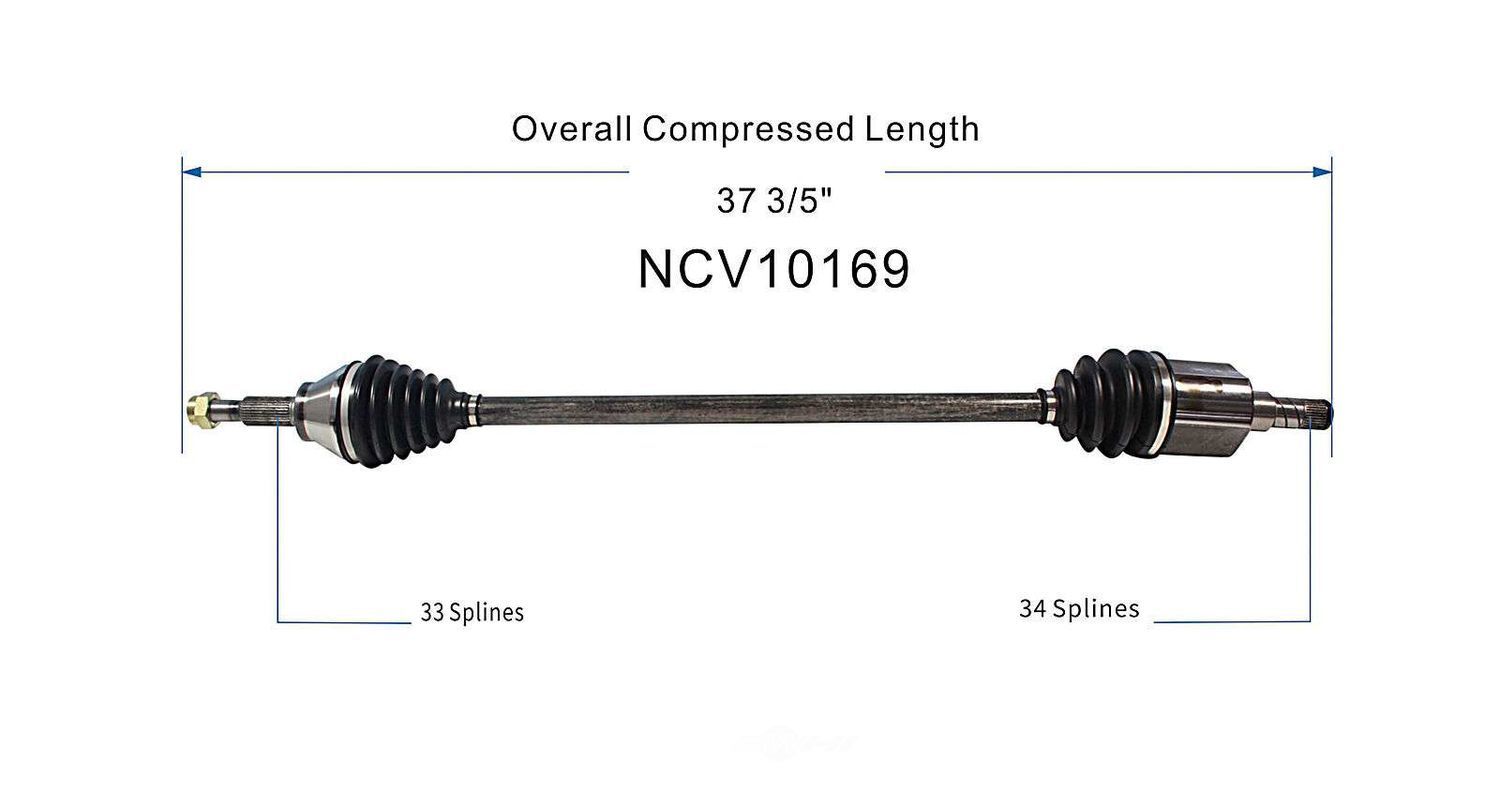 Right New CV Complete Assy   GSP North America   NCV10169