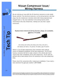 A/C Harness Connector   Global Parts Distributors   1712339