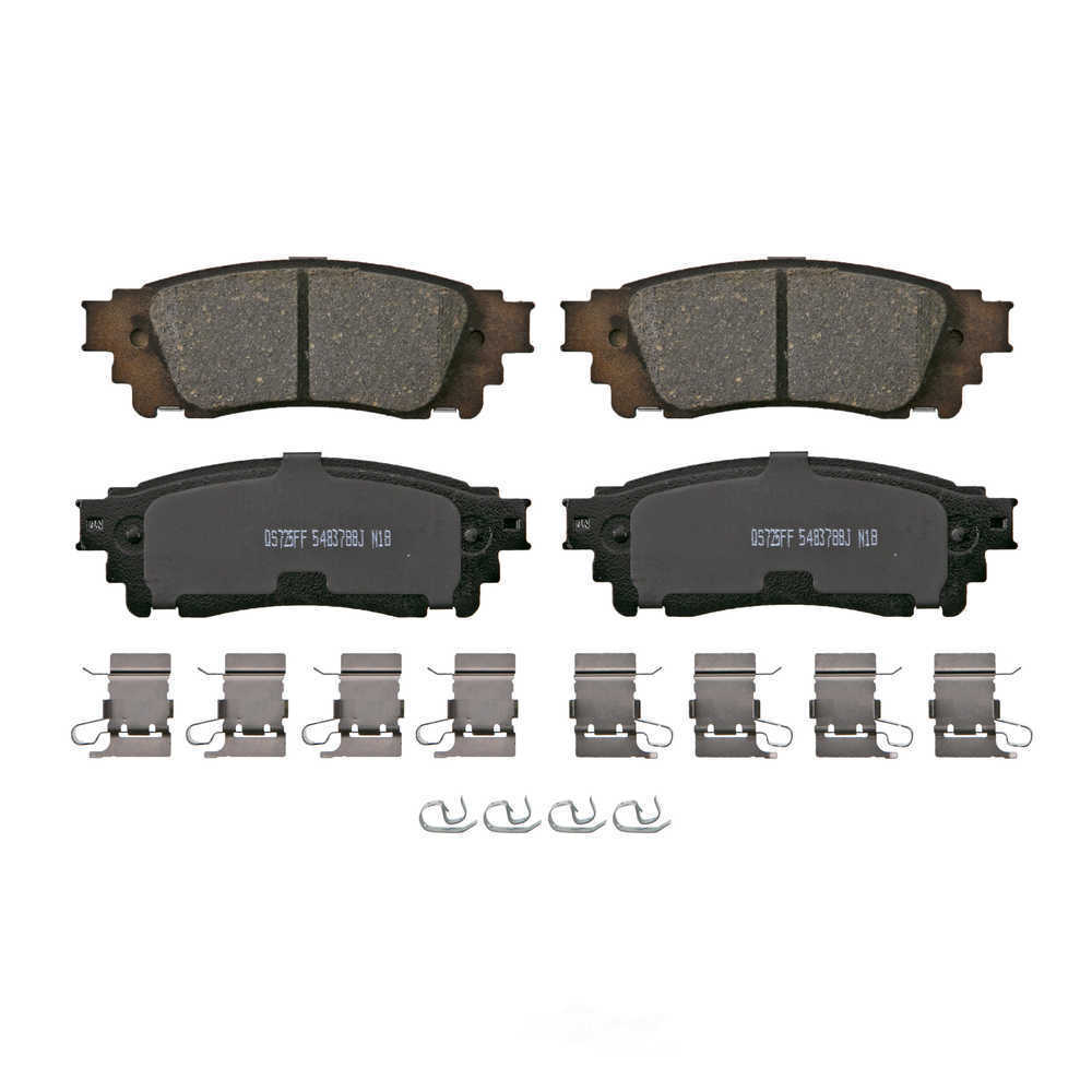 Wagner New Quickstop Ceramic Brake Pad ZD1805