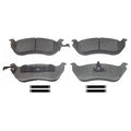 Rr Semi-Met Brake Pads  Wagner  ZX674A